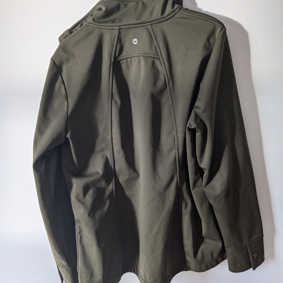 Olive Soft Shell Jacket - Picture 4 of 6